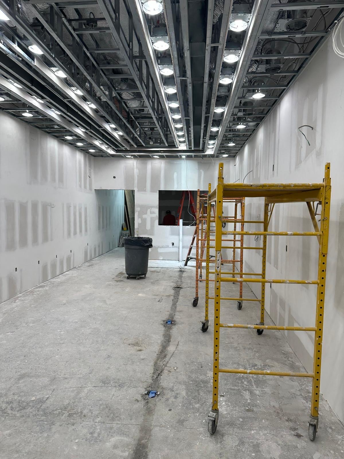 Retail ice cream shop fit-out — pristine finish